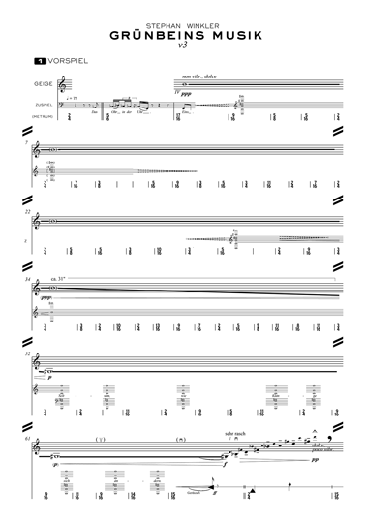 Stephan Winkler: Grünbeins Musik (v3, Part.S.01)